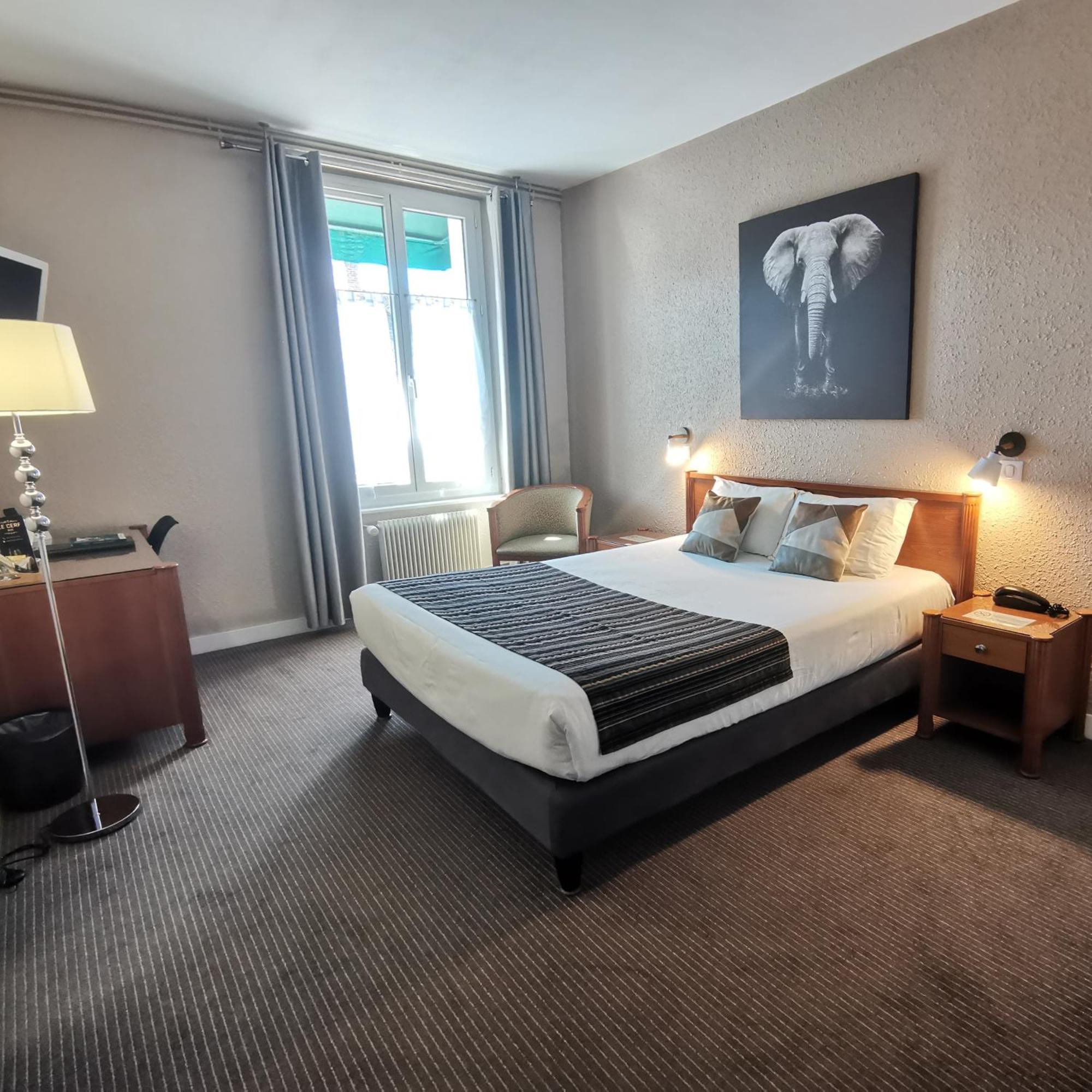 Logis Hotel Le Cerf Бриар Экстерьер фото