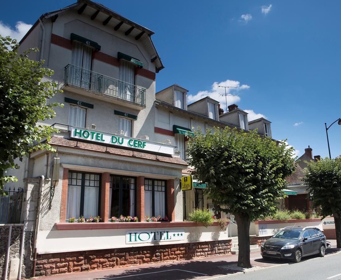 Logis Hotel Le Cerf Бриар Экстерьер фото